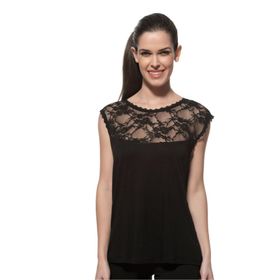 Özkan Underwear 7365 Siyah Kadın Atlet