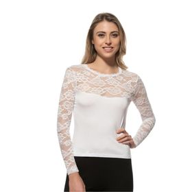 Özkan Underwear 7428 Beyaz Kadın Bluz