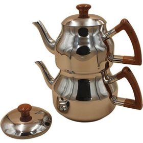 Özkent 314-03 Marmaris Ahşap Mini Çaydanlık