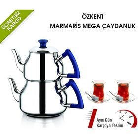 Özkent 316 Marmaris Mega Rose Gold Çaydanlık