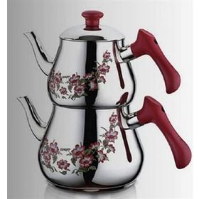 Özkent 348 Piramit Desenli Mini Çaydanlık