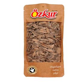 Özkur 1 kg Tuzsuz Kavrulmuş Siyah Ay Çekirdeği