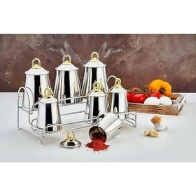 Özlife 200 Ceylin 15 Parça Gold Baharat Takımı