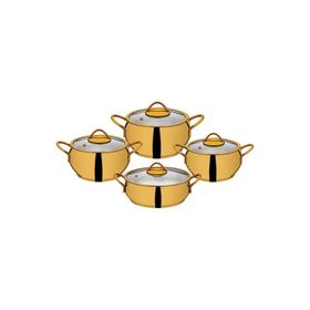 Özlife Anka Gold 8 Parça Tencere Seti