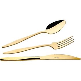 Özlife Ela Gold 36 Parça Çatal Kaşık Bıçak Takımı