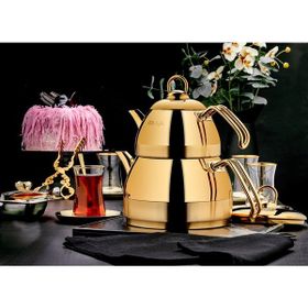 Özlife Ela Gold Mini Boy Çaydanlık