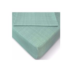 Özlü 160x200 cm Mint Yeşili Fitted Lastikli Çift Kişilik Çarşaf Seti