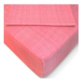 Özlü 160x200 cm Somon Fitted Lastikli Çift Kişilik Çarşaf Seti