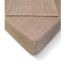 Özlü 160x200 cm Sütlü Kahve Fitted Lastikli Çift Kişilik Çarşaf Seti