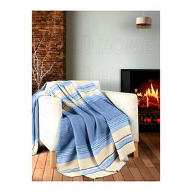 Özlü Home 150x200 cm 4 Mevsim Pamuklu Tek Kişilik Battaniye