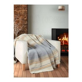 Özlü Home 150x200 cm 4 Mevsim Pamuklu Tek Kişilik Battaniye