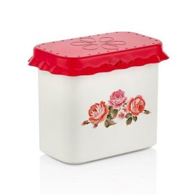 Özmet 1.4 lt Çiçek Desenli Erzak Kabı