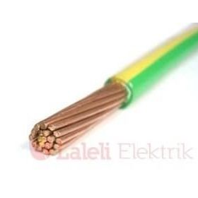 Öznur 10 mm Nya Sarı Yeşil 100 m %100 Bakır Kablo