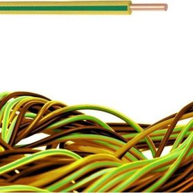Öznur 10 mm Sarı-Yeşil 1 Metre NYA Kablo