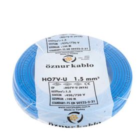 Öznur 1,5 mm Nya Mavi Kablo