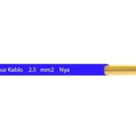 Öznur 2.5 mm 100 mt Mavi NYA Kablo