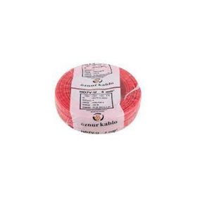 Öznur 2.5 mm Kırmızı NYA Kablo