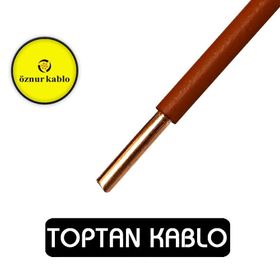 Öznur 2.5 mm NYA Kahve Kablo