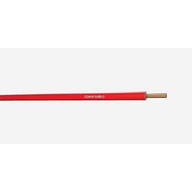 Öznur 2.5 mm Nya Kırmızı 100 m %100 Bakır Kablo