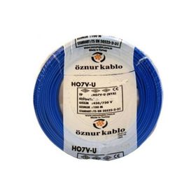Öznur 2.5 mm Nya Mavi 100 m %100 Bakır Kablo