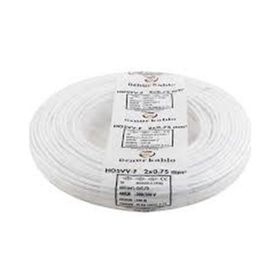 Öznur 2x0.75 mm 50 mt Beyaz TTR Kablo