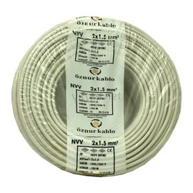 Öznur 2x1.5 mm2 Nym Antigron 100 m Kablo