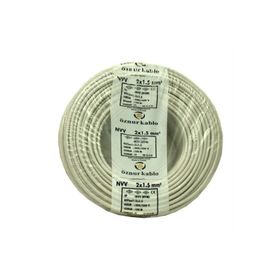 Öznur 2x1.5 mm2 Nym Antigron 100 m Kablo