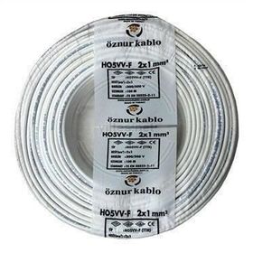 Öznur 2x1 mm Beyaz TTR Kablo