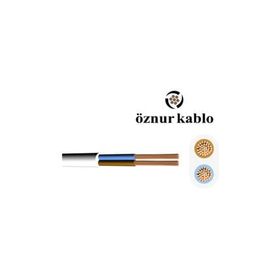 Öznur 2x1 mm Ttr 100 m Beyaz Kablo