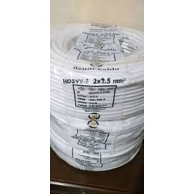 Öznur 2x2.5 mm Ttr 100 m Beyaz Kablo