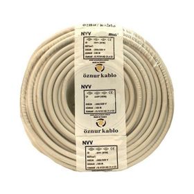 Öznur 2x6 mm2 Nym Antigron 100 m Kablo