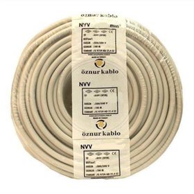 Öznur 2x6 mm2 Nym Antigron 100 m Kablo