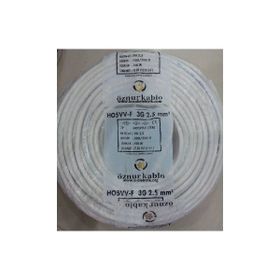 Öznur 3 x 2.5 100 mt Beyaz Ttr Kablo