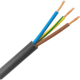 Öznur 3 x 2.5 12 mt Siyah Tam Bakır Ttr Kablo