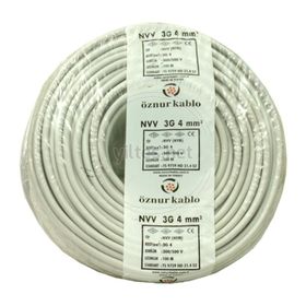 Öznur 3x4 mm2 Nym Antigron 100 m Kablo