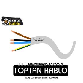 Öznur 4x1 mm Ttr Kablo