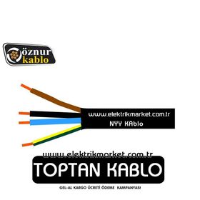 Öznur 4x10 YVV NYY Kablo