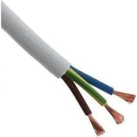 Öznur H05VV-F 1 mt 3x2.5 mm Beyaz Ttr Çok Telli Kablo