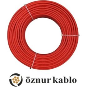 Öznur H1Z2Z2-K 30 m 6 mm Kırmızı Solar Kablo