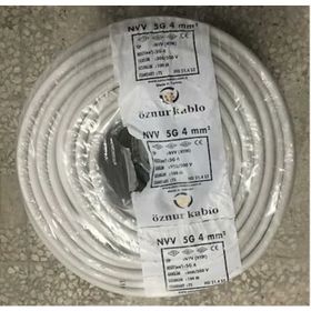 Öznur Kablo Nym Antigron 5x4 mm2 10 m Kablo