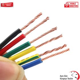 Öznur Nya 1.5 mm 20m Kahverengi Tam Bakır Kablo