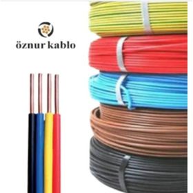 Öznur Nya 1.5 mm 20m Kahverengi Tam Bakır Kablo