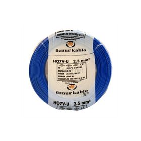 Öznur Nya 1.5 mm 50 m Mavi Kablo