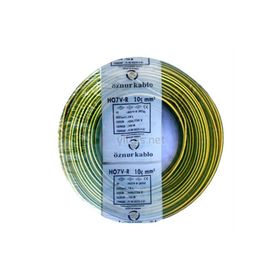 Öznur Nya 10 mm 10 m Sarı Yeşil Kablo