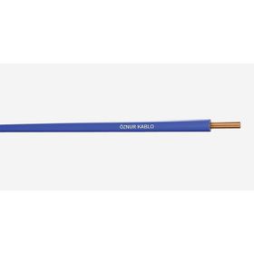 Öznur Nya 2.5 mm 15 m Mavi Tek Damar Kablo