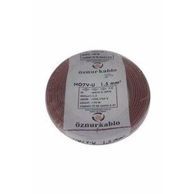 Öznur NYA 2.5 mm 50 m Kahverengi Kablo