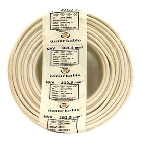 Öznur Nym Antigron 3x2.5 mm 10 m Kablo