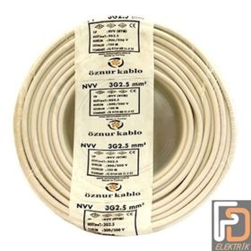 Öznur Nym Antigron 3x2.5 mm 10 m Kablo