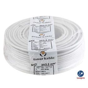 Öznur NYM Antigron 3x4mm2 1 m Kablo