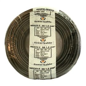 Öznur Ttr 3x1.5 mm 10 m Siyah Kablo
